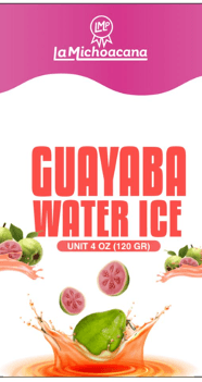 Empaque de paleta de agua de guayaba La Michoacana